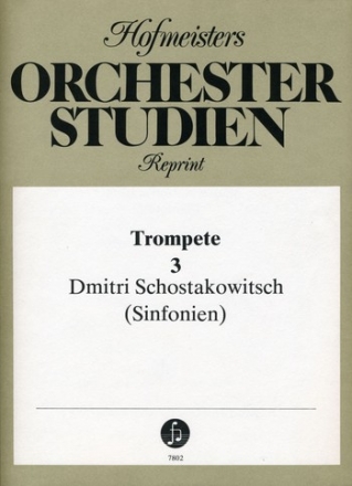 Orchesterstudien Band 3 - Sinfonien fr Trompete