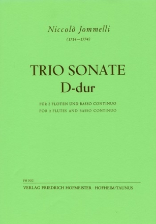 Triosonate D-Dur fr 2 Flten und Bc