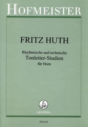 Rhythmische und technische Tonleiter-Studien Band 1 fr Horn
