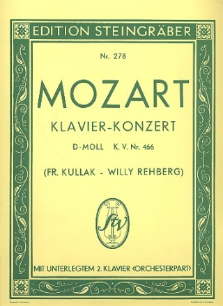 Konzert d-moll KV466 fr Klavier und Orchester fr 2 Klaviere