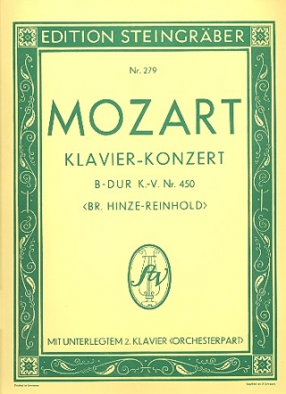 Konzert B-Dur KV450 fr Klavier und Orchester fr 2 Klaviere