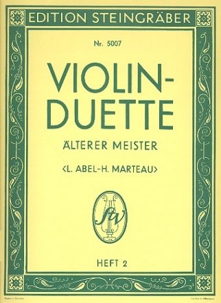 50 Violin-Duette lterer Meister Band 2 (1. Lage) fr 2 Violinen