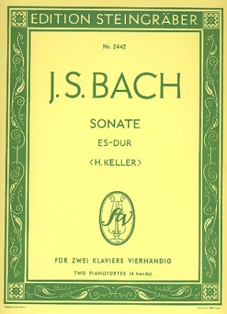 Sonate Es-Dur Nr.1 BWV525 fr Orgel fr 2 Klaviere