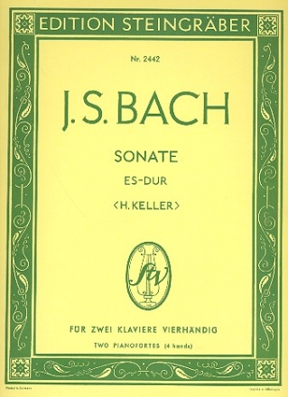 Sonate Es-Dur Nr.1 BWV525 fr Orgel fr 2 Klaviere