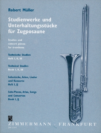 Studienwerke und Unterhaltungsstcke fr Zugposaune
