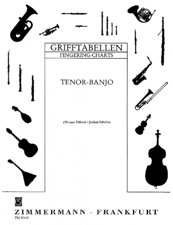 Grifftabelle fr Tenor-Banjo