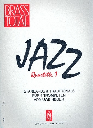 Jazz-Quartette Band 1   fr 4 Trompeten Partitur und Stimmen
