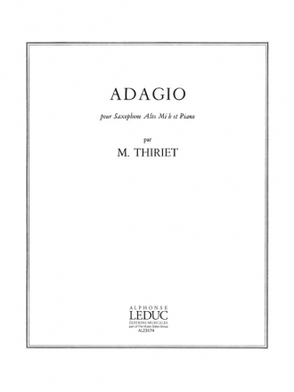 Adagio pour saxophne alto et piano