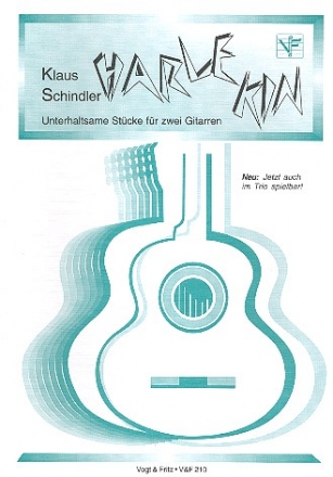 Harlekin fr 2 Gitarren Spielpartitur