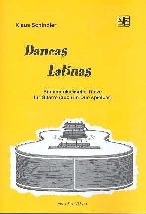 Dancas latinas Sdamerikanische Tnze fr Gitarre solo