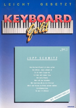 Keyboard Gold Band 11 Jupp Schmitz