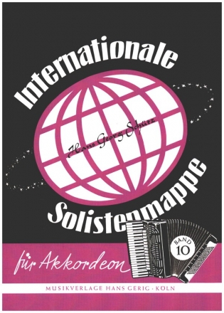 Internationale Solistenmappe Band 10 fr Akkordeon