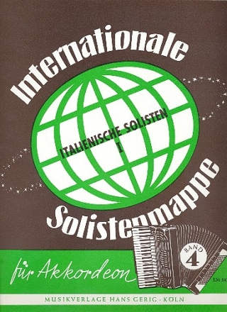 Internationale Solistenmappe Band 4 fr Akkordeon