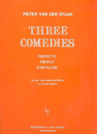 3 Comedies for 3 guitars with or without instruments ad lib.