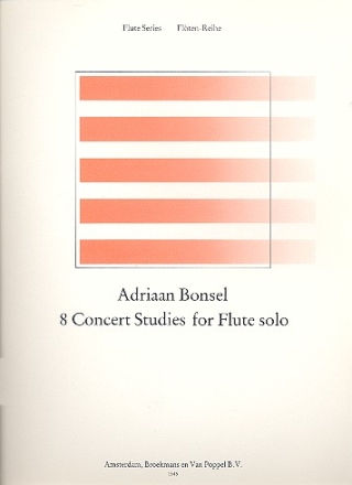 8 Concert Studies for flute solo