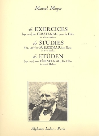 26 exercices de Frstenau op.107 vol.1 pour la flte