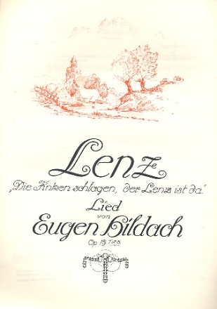 Lenz die finken Schlagen Der Lenz ist da, Op. 19/5 fr Gesang und Klavier, tiefe Ausgabe, C-Dur