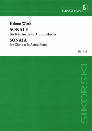 SONATE FUER KLARINETTE IN A UND KLAVIER