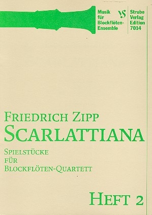 Scarlattiana 2  fr 4 Blockflten (SATB)