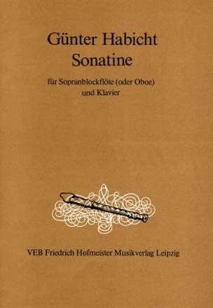 Sonatine fr Sopranblockflte (Oboe) und Klavier