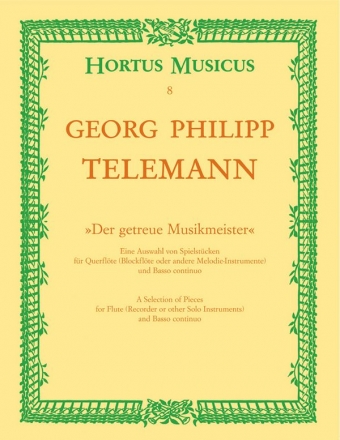 Der getreue Musikmeister fr Flte und Bc