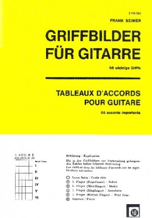 Griffbilder fr Gitarre 66 wichtige Griffe