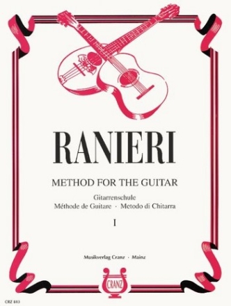 Method for the Guitar vol.1 for guitar (dt/sp/it)