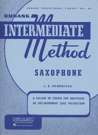 Intermediate Method for saxophone