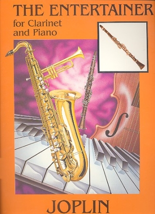 The Entertainer for clarinet and piano