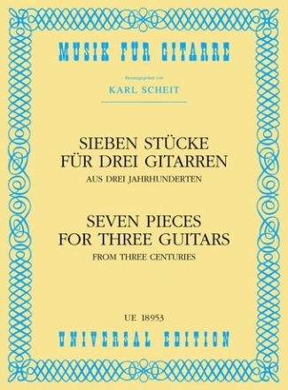 7 Stcke aus 3 Jahrhunderten fr Gitarre