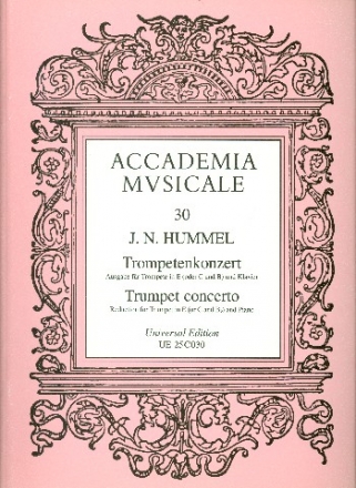Concerto a tromba principale fr Trompete in E (C oder B) und Klavier Archivkopie