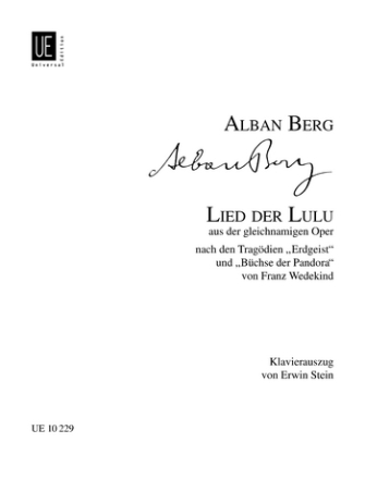 Lied der Lulu fr Gesang und Klavier