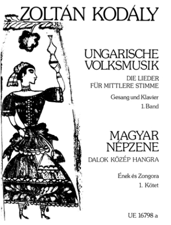 Ungarische Volksmusik Band 1 fr Gesang (mittel) und Klavier