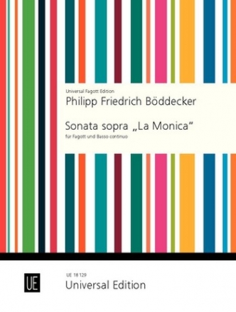 Sonata sopra la Monica fr Fagott und Bc