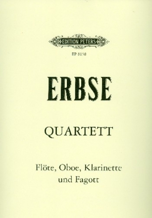 Quartett op.20 fr Flte, Oboe, Klarinette und Fagott Stimmen