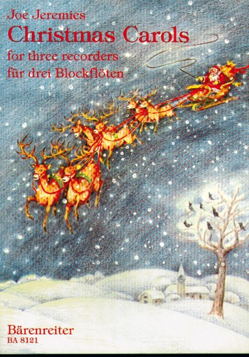 Christmas Carols  for 3 recorders (SSA) score and parts