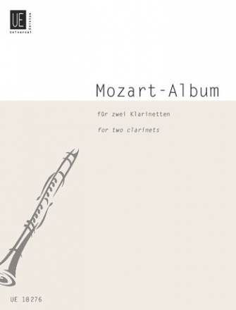 Mozart Album  fr 2 Klarinetten Spielpartitur