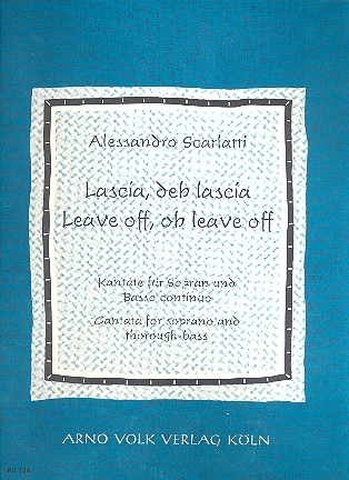 Lascia deh lascia Kantate fr Sopran und Bc