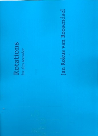 Rotations for alto recorder solo
