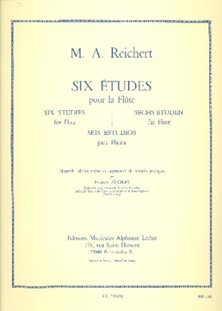 6 tudes pour flte