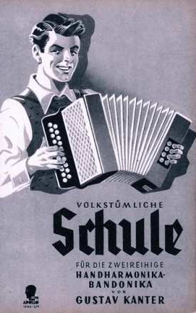 Volkstmliche Schule fr zweireihige Handharmonika ohne Hilfs- und Gleichton Wiener-deutsche Art