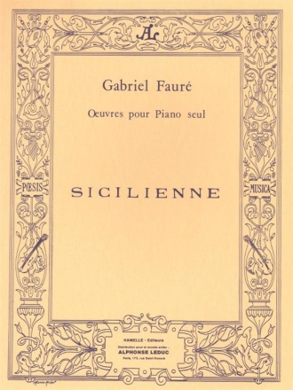 Sicilienne  pour piano