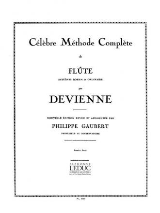 Célèbre Méthode Complète de flûte vol.1 Système Boehm et ordinaire