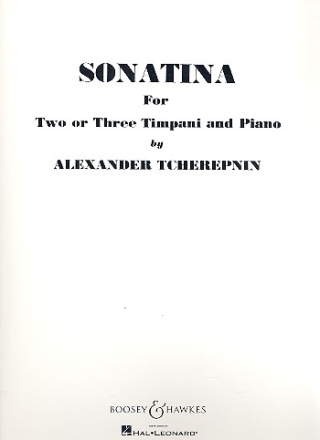 Sonatine für 2-3 Pauken und Klavier Spielpartitur