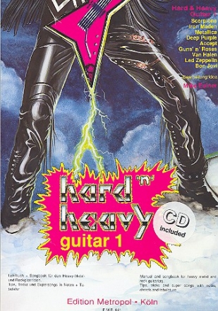 Hard 'n' heavy Guitar vol.1: Lehr- und Songbook fr den Heavy- Metal- und Rockgitarristen