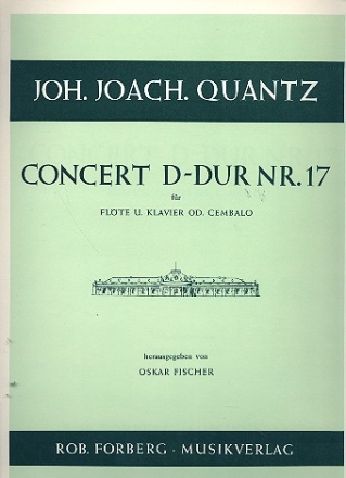 Concert D-Dur Nr.17 fr Flte und Klavier (Cembalo)
