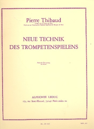 Neue Technik des Trompetenspiels Deutsche Ausgabe