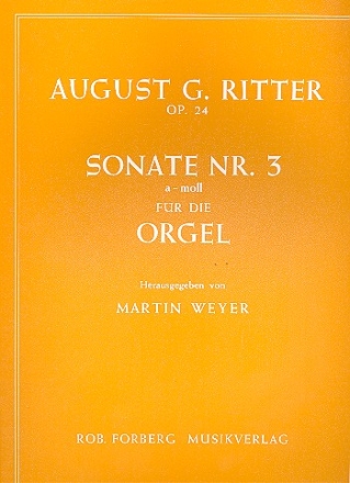 Sonate a-Moll Nr.3 op.23 fr Orgel