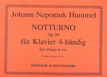 Notturno op.99 fr Klavier zu 4 Hnden