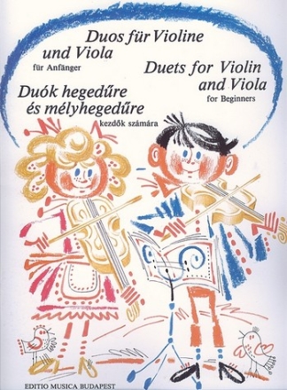 Duos fr Anfnger fr Violine und Viola